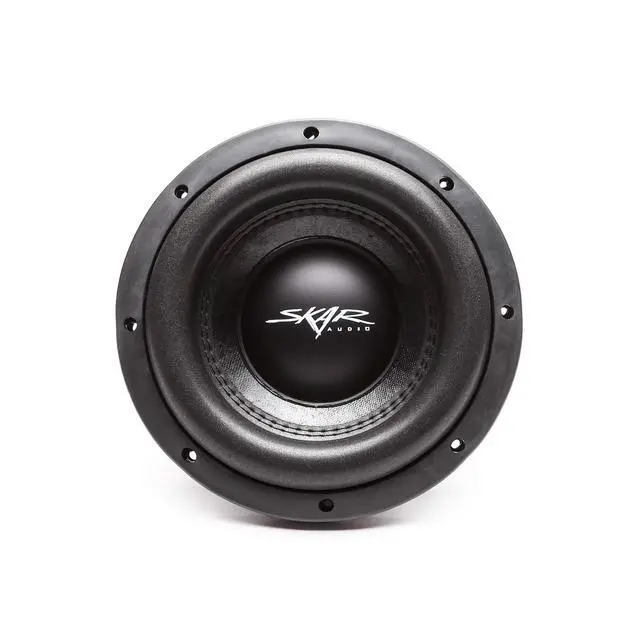 Alt view image 2 of 4 - VD-8 D4 8" 600W Max Power Dual 4 Ohm Shallow Mount Car Subwoofer