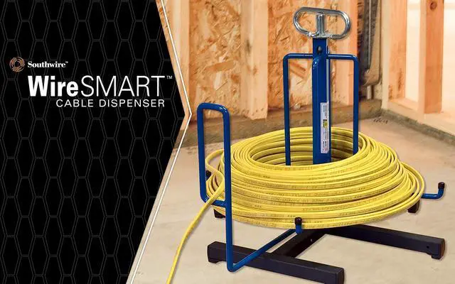 Alt view image 2 of 4 - MH8110 Wire Smart Cable Dispenser, Floor or Stud Mounted