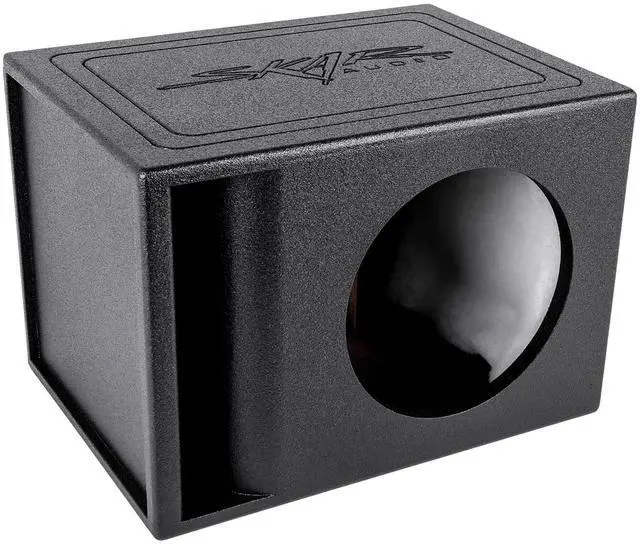 Main image of AR1X10V Single 10" Universal Fit Armor Coated Ported Subwoofer Box with Kerf Port