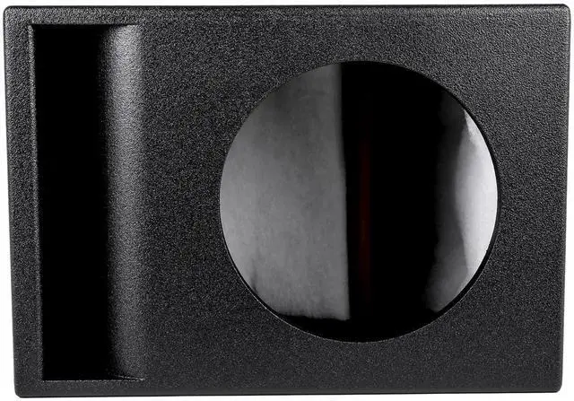 Alt view image 3 of 4 - AR1X10V Single 10" Universal Fit Armor Coated Ported Subwoofer Box with Kerf Port