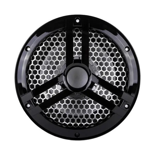 Alt view image 2 of 3 - SKM8WBD4 8" 500W Max Power Dual 4 Ohm Marine Subwoofer (Black)