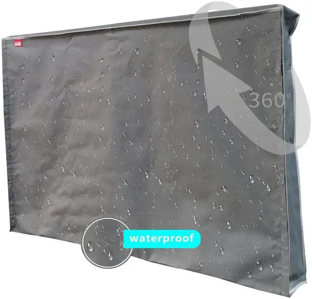 Alt view image 3 of 3 - Outdoor 80-85TV Set Cover,Scratch Resistant Liner Protect LED Screen Best-Compatible with Standard Mounts and Stands (Light Gray)