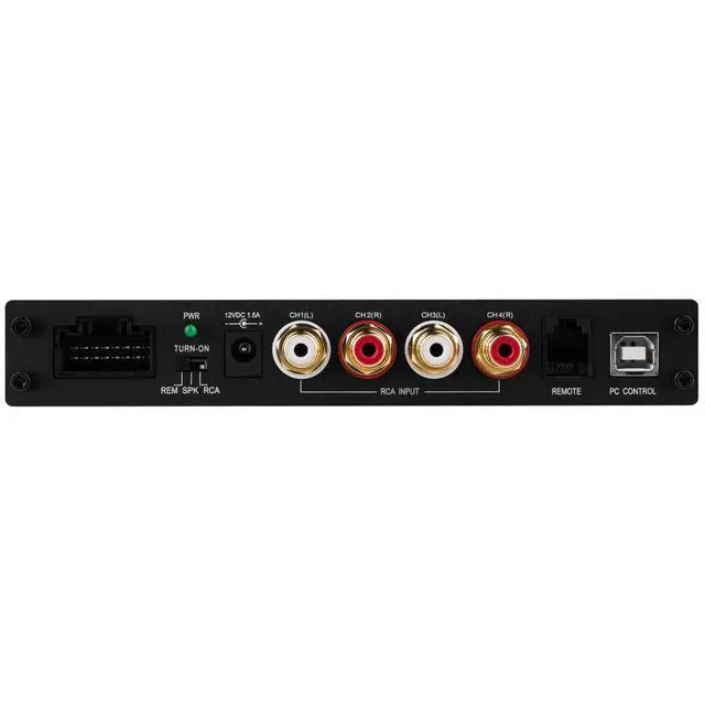 Alt view image 4 of 4 - DSP-408 4 Input 8 Output DSP Digital Signal Processor with Built in EQ Crossovers, Time Alignment, and in-Put/Output Mixing for Home and car Audio