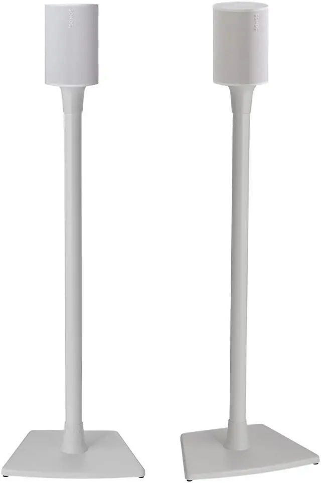 Main image of Wireless Speaker Stand for Sonos Era 100 - Pair White |, Perfect Stand Setup for Easy and Secure Mounting of New Sonos Era 100 Speakers - OSSE12-W2