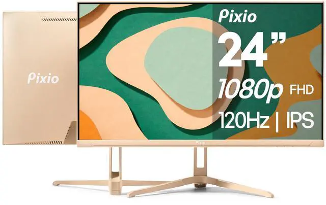 Main image of PX246 Wave Beige 24 inch 120Hz Refresh Rate FHD 1080p Resolution IPS Panel 4ms GTG Response Time Gaming Monitor with Adaptive Sync
