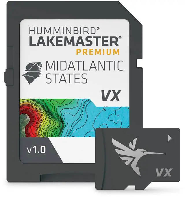 Main image of LakeMaster Premium Map SD Card for Fish Finders