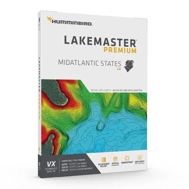 Alt view image 2 of 3 - LakeMaster Premium Map SD Card for Fish Finders