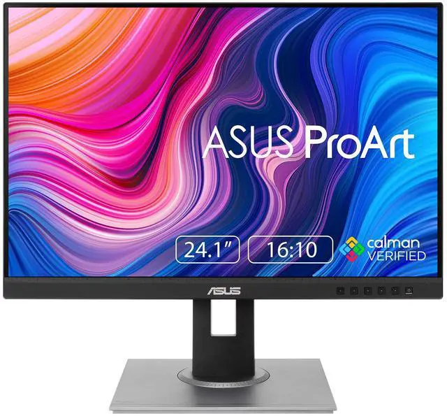 Main image of ProArt 24" Monitor - WUXGA (1920 x 1200), 16:10 Monitor, 100% sRGB/Rec.709 E < 2, IPS, DisplayPort, HDMI, Calman Verified, Anti-Glare, Tilt, Pivot, Swivel, Height Adjustable - PA248QV