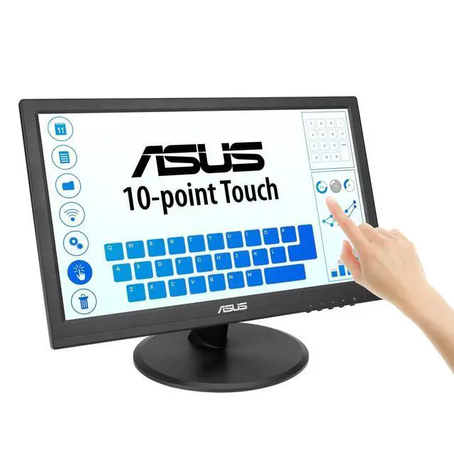 Alt view image 6 of 6 - VT168HR 15.6" Full HD 1366X768 HDMI Back-lit LED Monitor, Black