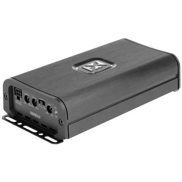Alt view image 4 of 5 - VADM2v2 2-Channel Class D Amplifier 1200W Peak, 600W RMS, 2/4-ohm Stable, High/Low Pass X-Over, for Car/Truck/Marine/UTV/Motorcycle (VADM2 Version 2)