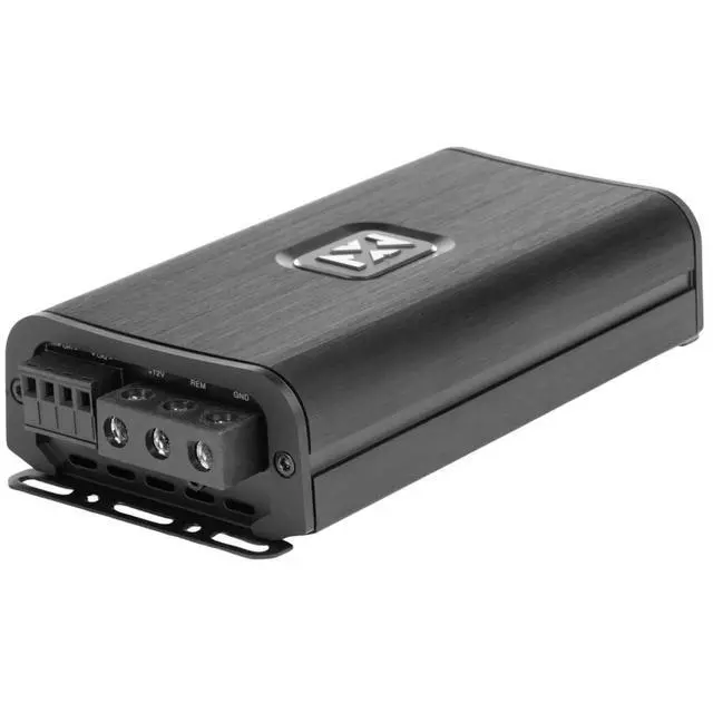 Alt view image 5 of 5 - VADM2v2 2-Channel Class D Amplifier 1200W Peak, 600W RMS, 2/4-ohm Stable, High/Low Pass X-Over, for Car/Truck/Marine/UTV/Motorcycle (VADM2 Version 2)