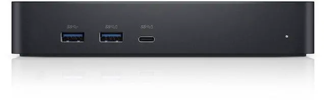 Alt view image 3 of 4 - Universal Dock - D6000S, Equipped with USB-C/USB-A PowerShare Options, Connect Upto Three 4K Displays, LED Indicator, Black