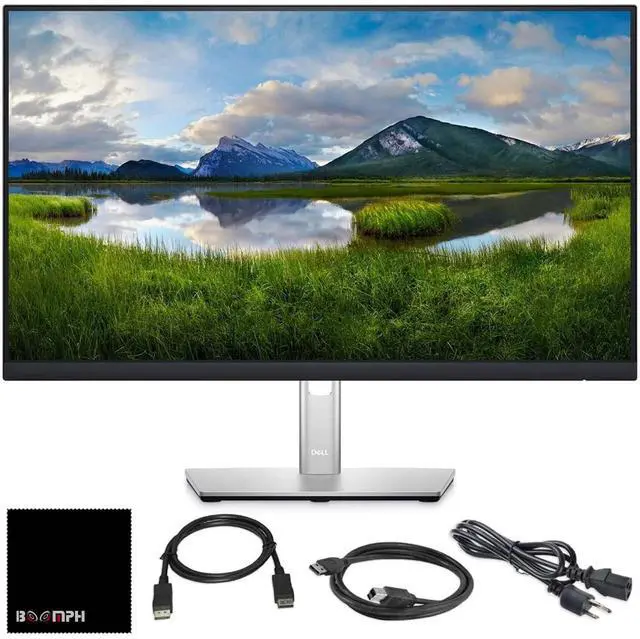 Main image of P2425H 24" Full HD IPS Monitor 1080p, 16:9, DisplayPort & USB 3.0 Cables Latest Model Boomph's Comprehensive Ultimate Performance Cloth Solution for Your Workspace