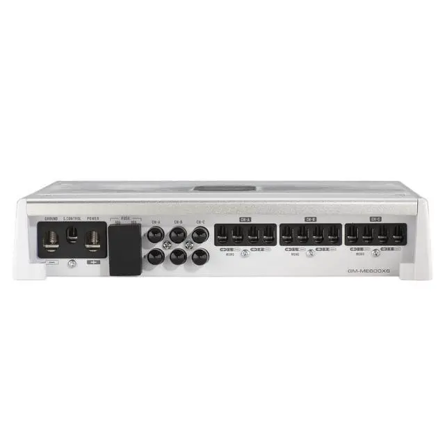 Alt view image 4 of 6 - GM-ME600X6 6-Channel Marine Amplifier