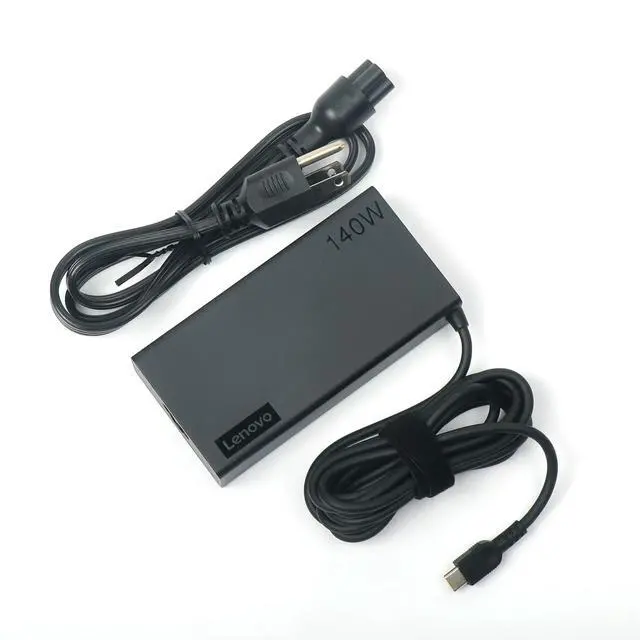 Main image of Legion Laptop Charger Slim 140W Watt USB Type C(USB-C) AC Power Adapter - IdeaPad Pro 5,Legion 9,Yoga Pro 7 Pro 9,Y9000P R9000P Y7000P R7000P, Black, ADL140YDC3A