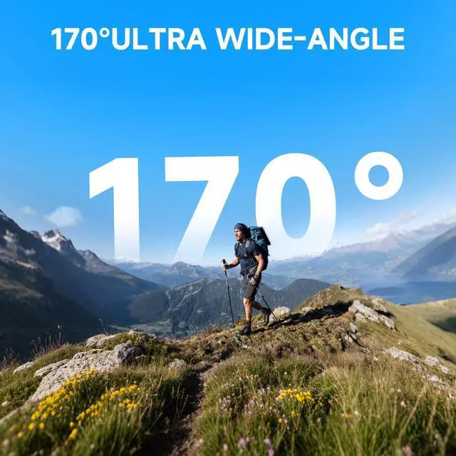 Alt view image 2 of 6 - SJ4000 4K Ultra HD Waterproof Action Camera - 20MP WiFi Sports Cam for Adventure & Diving | EIS Anti-Shake, Support External Mic & 4X Zoom, Reliable Beginner Camera for Travel, Hiking, & Surfing