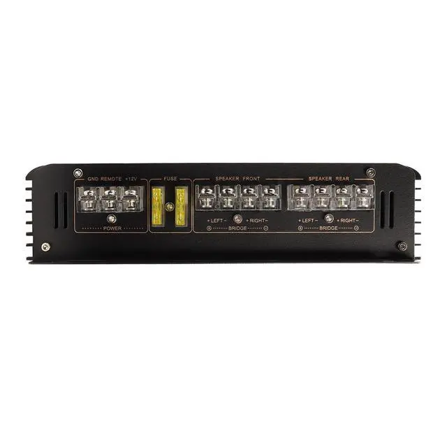 Alt view image 4 of 6 - Car Power Amplifier 4-Channel Amplifier Stereo Audio Amp 12V Class A/B (4 Channel - 13.78 inch)