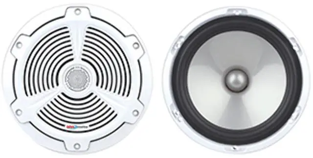 Main image of MR752C 7.5 inch Marine Boat Stereo Speakers - 400 Watts (per pair), Coaxial, 2 Way, Full Range, 4 Ohms, Weatherproof, Sold in Pairs
