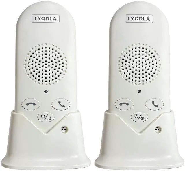 Main image of Wireless Intercom System for Home, Long Range 2-Way Voice Intercom for Room-to-Room Communication, Portable Intercoms for Seniors, Home, Office (2-Pack)