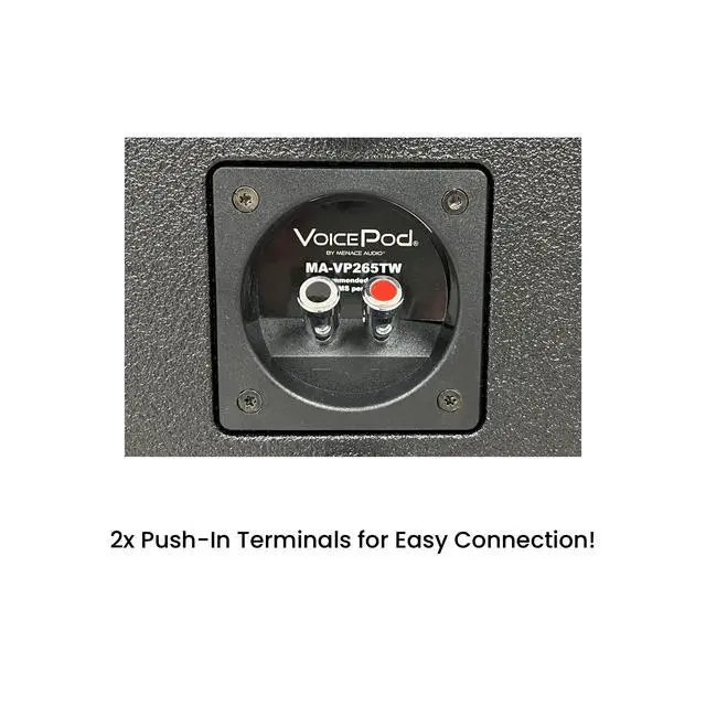 Alt view image 4 of 5 - VOICEBOX® VOICEPOD® by ® Dual 6.5" Empty Midrange Enclosure