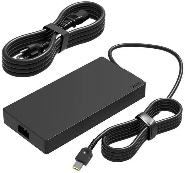 Main image of 300W Slim Charger Compatible with Lenovo Legion Pro 5 7 5i 7i 9i 16IRX8 16ARX8H 16IAH7H 16IRX9 16IAX10H 16ITHg6 16ACHg6 16IAX7 R9000 Y9000 ThinkPad R7000P LOQ 17IRB8 Laptop