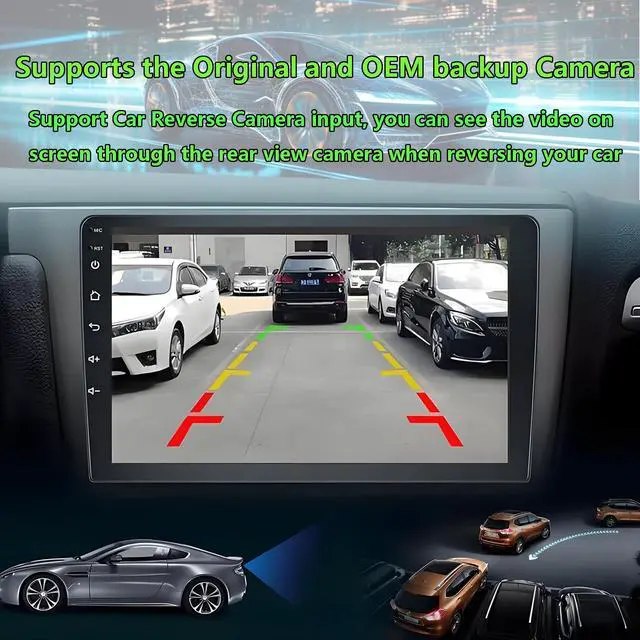Alt view image 6 of 6 - Car Radio for Ford F150 2009-2012: Upgrade 4GB+32GB Android 14 Head Unit with Wireless CarPlay Android Auto - 9 inch Touchscreen Stereo with GPS Navigation WiFi Bluetooth