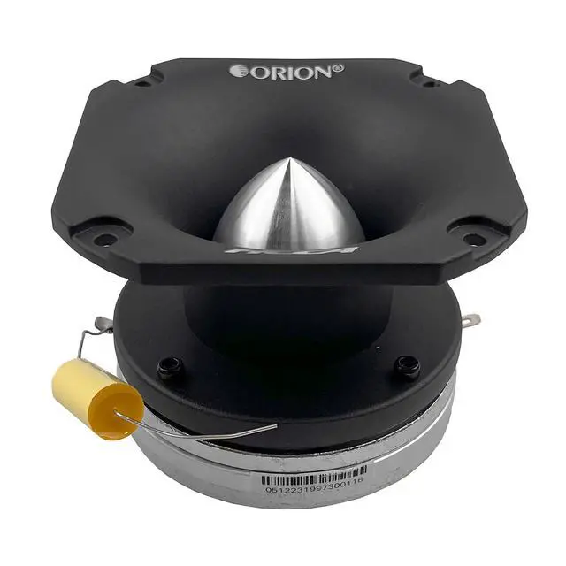 Alt view image 3 of 5 - HCCA Series TN2 4.5 Super Neodymium Bullet Tweeter | Aluminum Diaphragm W/Flex Ring, 1.5 Voice Coil, 200W RMS, 800W Max, Built-in Crossover - High Performance Pro Car Audio Tweeter (Single)