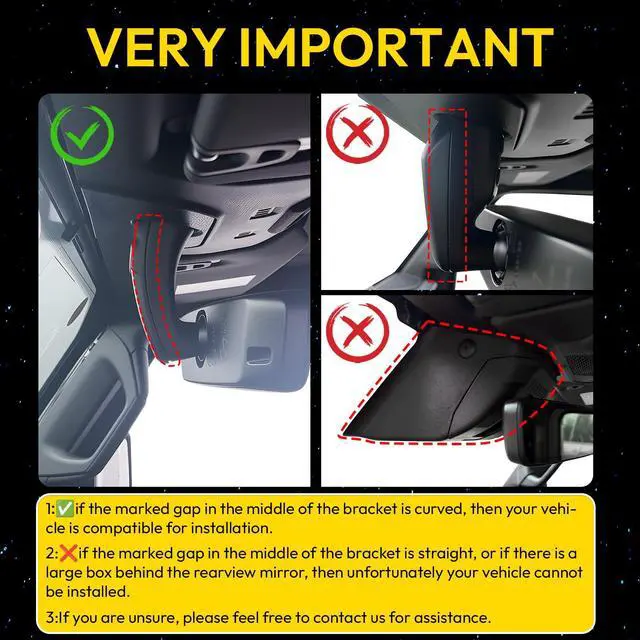 Alt view image 2 of 6 - Front 4K Dash Cam Custom fit for Jeep Gladiator JT 2018 2019 2020 2021 2022 2023 Mojave Overland& Wrangler JL 2018-2023 etc(Has Auto-Dimming),OEM Look,Integrated Camera 2160P HDR,5.8G WiFi,GPS