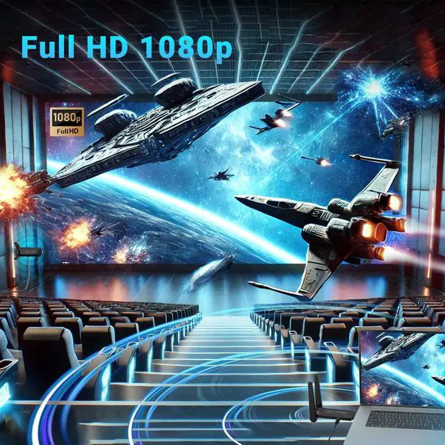 Alt view image 3 of 6 - Wireless HDMI-Plug and Play- Multi-Screen,Expansion,1080p,164FT/50M,WiFi 5G/60Hz,Adapter for Monitor,Laptop (Wireless HDMI 4RX*1TX)