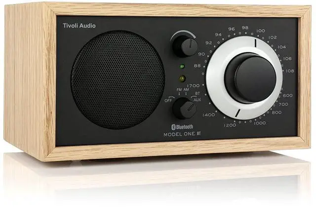 Main image of Model One Bluetooth AM/FM Radio (Oak/Black/Black)