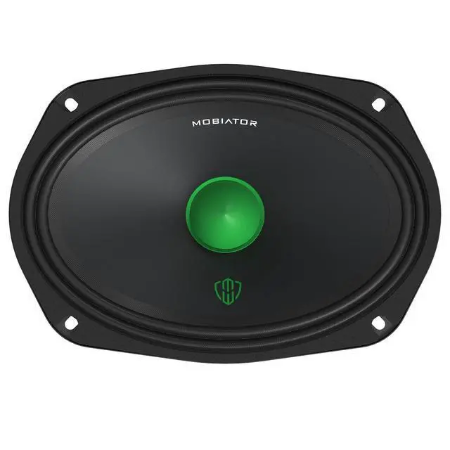 Alt view image 3 of 6 - Audio Midrange Loudspeakers MB-M694 6×9 1000W Max, 4 Ohms High Efficiency Car Audio Door Speakers for Car or Truck Stereo Sound System-Black (2 Speakers) (MB-M694)