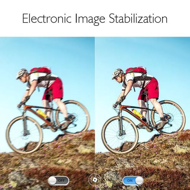 Alt view image 3 of 6 - V50 Pro Native 4K30fps 20MP WiFi Action Camera with EIS Touch Screen 100 feet Waterproof Camera Web Camera Support External Mic Remote Control Sports Camera with Helmet Accessories Kit
