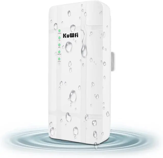 Main image of 300Mbps Outdoor 4G LTE CPE WiFi Router with Sim Card Slot CAT4 SIM Routers with POE Adapter Work with IPcamera or Outside WiFi Coverage (US Version B2/B4/B5/B12/B13/B14/B66/B71)