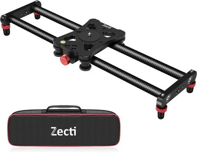 Main image of Camera Slider 16 "/40 cm Adjustable Carbon Fiber Camera Dolly Track Slider Video Stabilizer Rail for Camera DSLR Video Movie Photography Camcorder Stabili & Phone