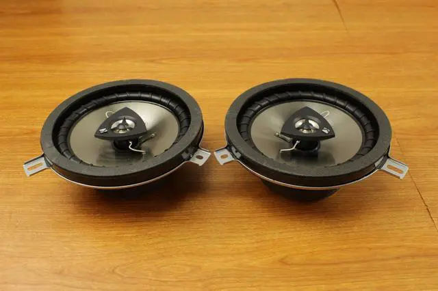 Alt view image 3 of 6 - Chrysler Jeep Dodge 6.5inch Kicker Speaker Upgrade Set of 2 OEM