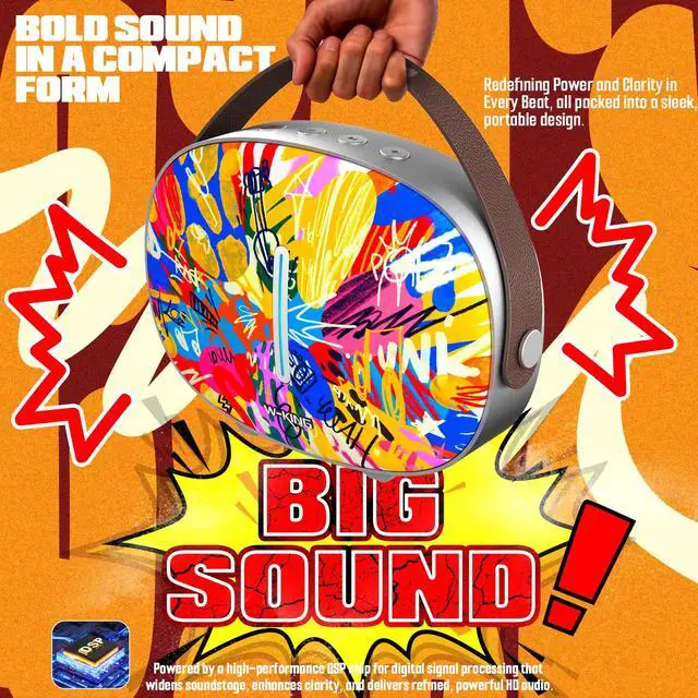 Alt view image 3 of 6 - Bluetooth Speaker, T8II Portable Loud Speakers Bluetooth Wireless, 96W Max Party Large Outdoor Speaker Boombox Subwoofer, Heavy Bass/Crystal Clear Sound/Fast Charging/LED/BT5.4/AUX/USB Playback