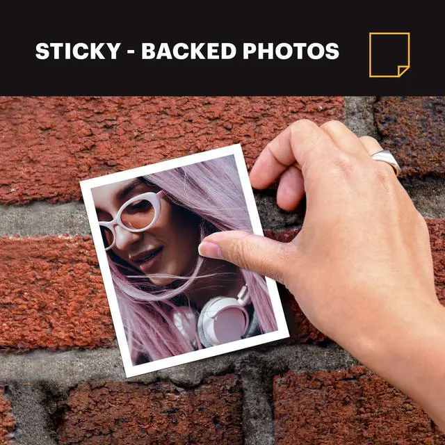 Alt view image 3 of 4 - Zink 3.5x4.25 inch Premium Zink Instant Print Photo Paper (80 Sheets) Compatible with Smile Classic Instant Camera