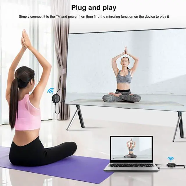 Alt view image 5 of 6 - Wireless HDMI Transmitter and Receiver Kit. HDMI Wireless Extender Supports 2.4/5GHz Frequencies for Streaming of Video and Audio from Devices Such As Laptops, Cable Boxes, Cameras to Your Monitor/TV
