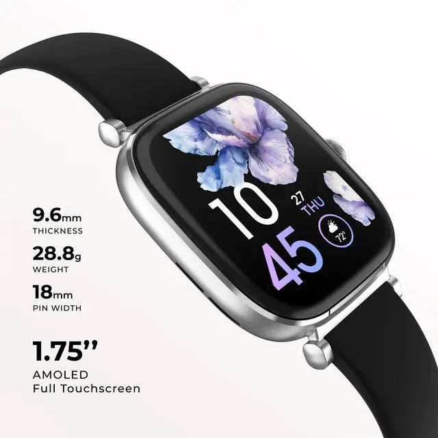 Alt view image 2 of 6 - Belle Smart Watch for Women, 1.75 AMOLED Display Fitness Tracker with Bluetooth Calling, Heart Rate & Sleep Tracking, 60+ Sports Modes, IP68 Waterproof Smartwatch for Android & iPhone