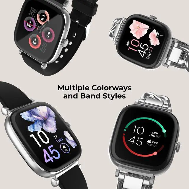 Alt view image 4 of 6 - Belle Smart Watch for Women, 1.75 AMOLED Display Fitness Tracker with Bluetooth Calling, Heart Rate & Sleep Tracking, 60+ Sports Modes, IP68 Waterproof Smartwatch for Android & iPhone