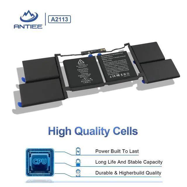 Alt view image 3 of 6 - A2141 Battery Replacement, A2113 Battery for MacBook Pro 16 Inch A2141, Release 20192020, EMC 3347, MVVL2 MVVL2LL/A MVVM2 MVVM2LL/A MVVK2 MVVK2LL/A MVVJ2 MVVJ2LL/A 11.36V 99.8Wh 8790mAh