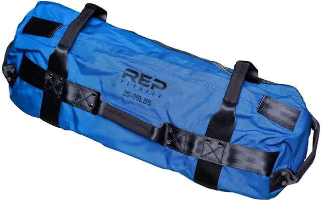 Main image of Fitness Adjustable Sandbag 1000D Cordura 5-200 Lbs 7 Reinforced Handles Water-Resistant Quick-Dry Small XL Functional Strongman Training Workout Cross-Fit Weighted Bag Exercise Gym Heavy