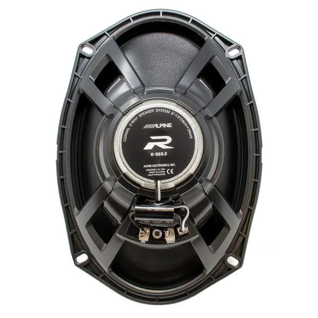 Alt view image 5 of 5 - R-S69.2, R Series 6x9 2 Way Coaxial Car Speakers - 300 Watts Peak