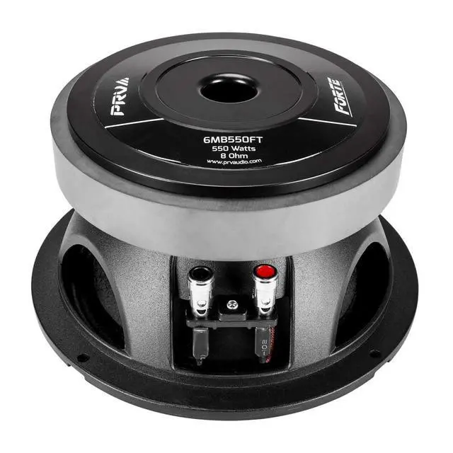 Alt view image 5 of 6 - 6.5 Inch Midbass Speaker 6MB550FT 8 Ohm Loudspeaker with 550 Watts RMS Power, Pro Audio High Excursion Mid Bass Loudspeaker (Single)