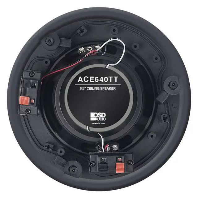 Alt view image 2 of 5 - 6.5 Trimless in-Ceiling Speaker - DVC Dual Dome Tweeters - ACE640TT
