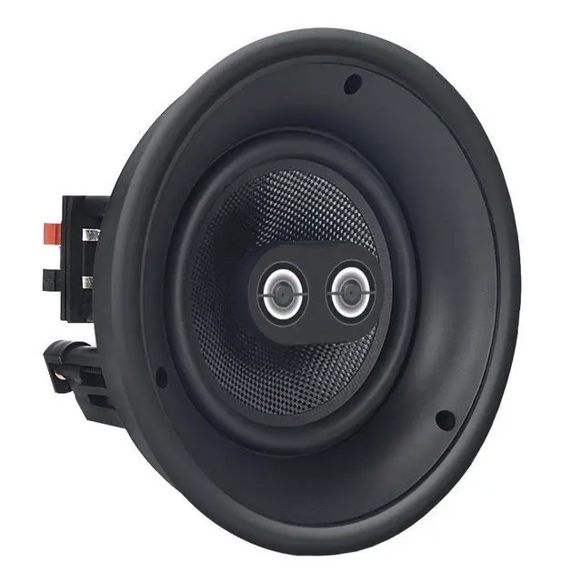 Alt view image 3 of 5 - 6.5 Trimless in-Ceiling Speaker - DVC Dual Dome Tweeters - ACE640TT