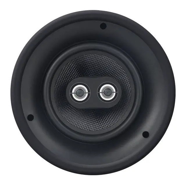 Alt view image 4 of 5 - 6.5 Trimless in-Ceiling Speaker - DVC Dual Dome Tweeters - ACE640TT