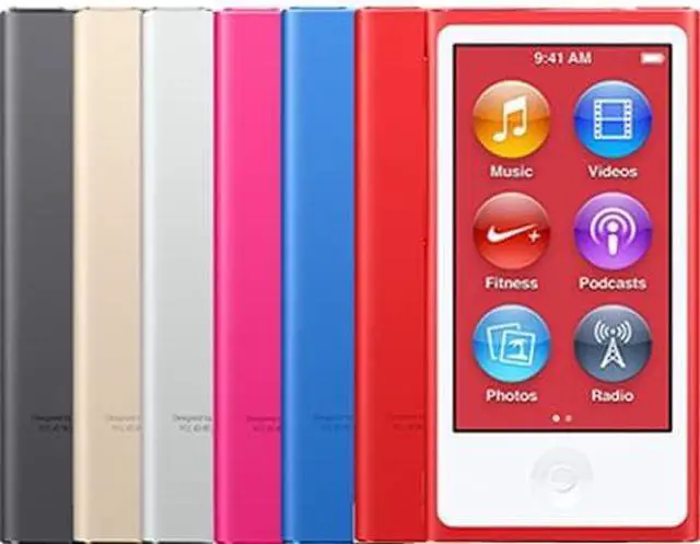 Alt view image 4 of 5 - M-Player Compatible with iPod Nano 7th Generation(16gb Blue)
