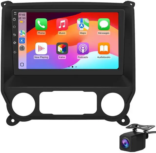 Main image of Android 13 Car Radio Stereo 2G RAM 64G ROM for Chevy Silverado GMC Sierra 2014 2015 2016 2017 2018 with Backup Camera Wireless Carplay Android Auto