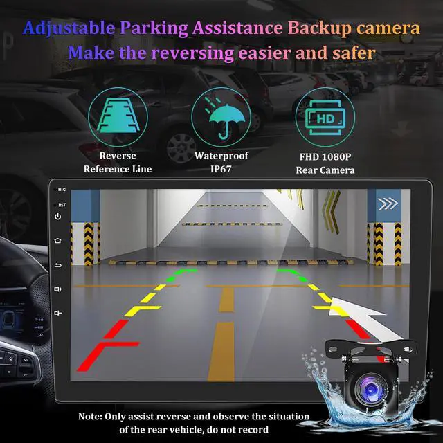 Alt view image 4 of 6 - 9 inch Car Stereo Radio for Dodge Ram 1500 2500 3500 2003 2004 2005, Android 13 Touchscreen Car Radio Stereo with CarPlay Android Auto, Support GPS Navi Bluetooth SWC WiFi FM DSP Backup Camera Mic